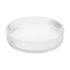 Stelton Pilastro serving bowl Ø23 cm, Clear Transparent