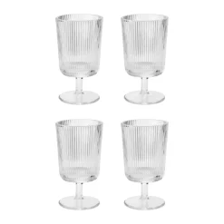 Wine Glasses^Stelton Pilastro wine glass 18 cl 4-pack, Clear Transparent