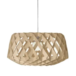 Children's Lamps^Pilke Signature pendant lamp Ø60 cm, birch BeigeBrown