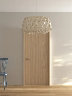 Children's Lamps^Pilke Signature pendant lamp Ø60 cm, birch BeigeBrown