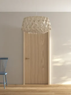 Children's Lamps^Pilke Signature pendant lamp Ø60 cm, birch BeigeBrown