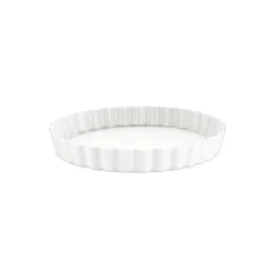 Round Flat Oven & Flan Dishes^Pillivuyt flan dish round , Ø 11 cm White