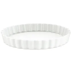 New Pillivuyt flan dish round , Ø 29 cm White