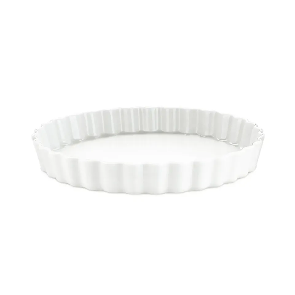 Pillivuyt flan dish round , Ø 21 cm White