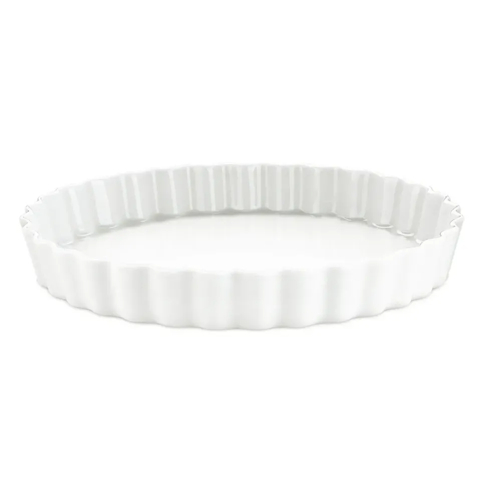 Outlet Pillivuyt flan dish round , Ø 27.5 cm White