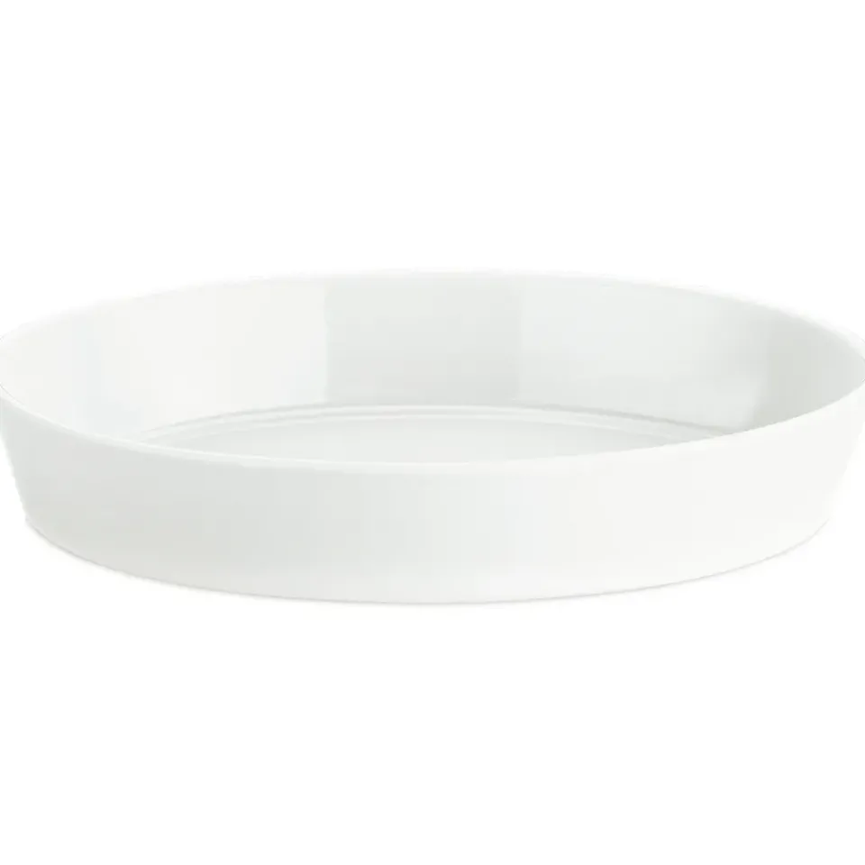 Oven Dishes^Pillivuyt plate oval, Large White