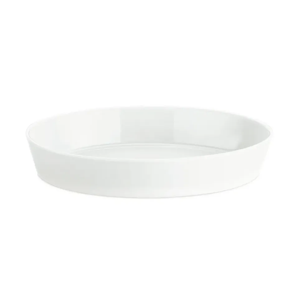 Pillivuyt plate oval, Small White
