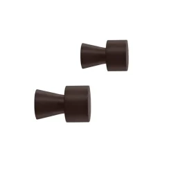 Clothes Hooks & Hangers|Clothes Hooks & Hangers^OYOY Pin hook 2-pack, Brown