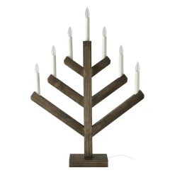 Advent Lights|Window Lights^Scandi Living Pine advent candle 62 cm, Dark oil Brown