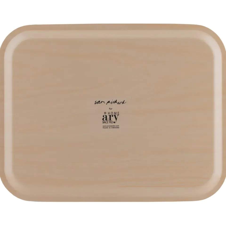 Outlet Åry Home Pine Cone tray 28x36 cm, Cotton White