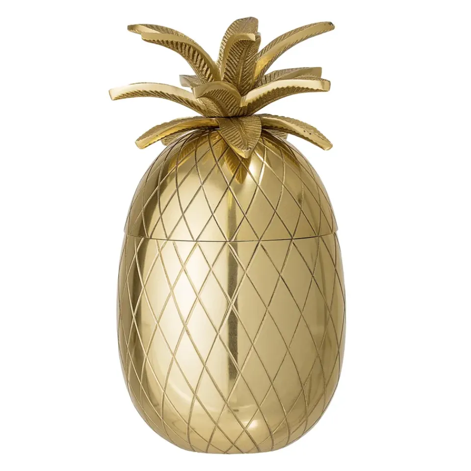 Ice Buckets^Bloomingville Pineapple ice bucket, 24 cm Gold-coloured