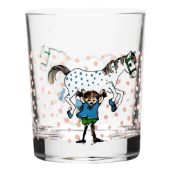 Outlet Muurla Pippi & Lilla Gubben drinking glass 20 cl, Multi MultiTransparent