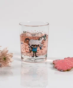 Outlet Muurla Pippi & Lilla Gubben drinking glass 20 cl, Multi MultiTransparent