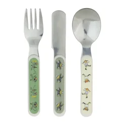 Children's Cutlery^Rätt Start Pippi Cirkus children's cutlery set 3 pieces, Multi