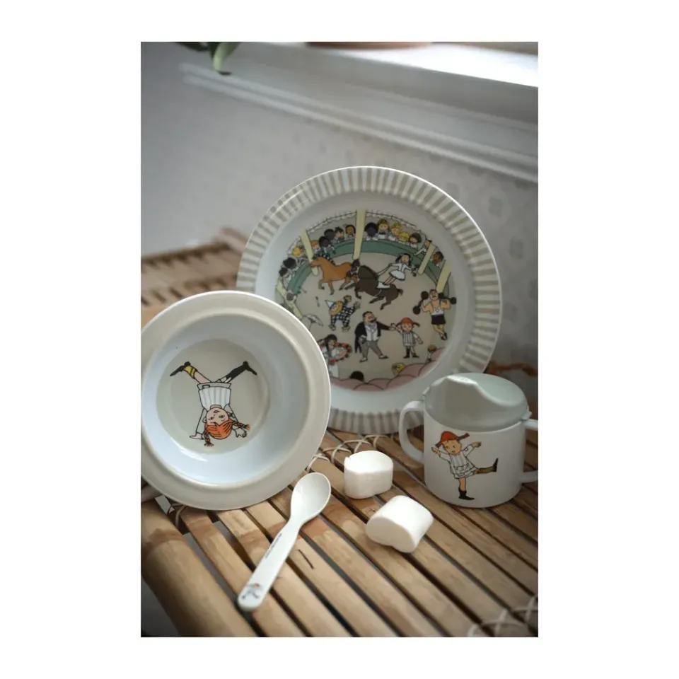 Discount Rätt Start Pippi Cirkus children's dinnerware set 3 pieces, Multi