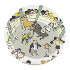 Plastic Plates^Rätt Start Pippi Cirkus plate Ø20 cm, Multi