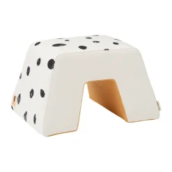 Best Kid's Concept Pippi stool, White-orange WhiteOrange