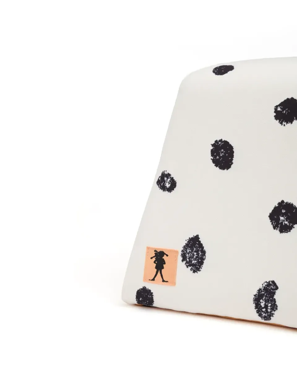 Best Kid's Concept Pippi stool, White-orange WhiteOrange