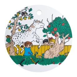 Trivets^Muurla Pippi trivet Ø20 cm, The Way Home Multi