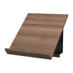 Outlet Pira G2 magazine shelf, Walnut-dark grey BrownBlack