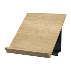 Hot Pira G2 magazine shelf, White oak-dark grey BrownBlack