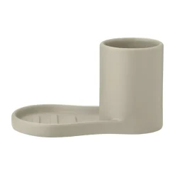 Online Blomus Piro dish brush and soap holder, Nomad Beige