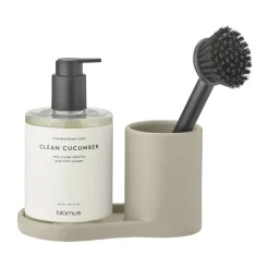 Online Blomus Piro dish brush and soap holder, Nomad Beige