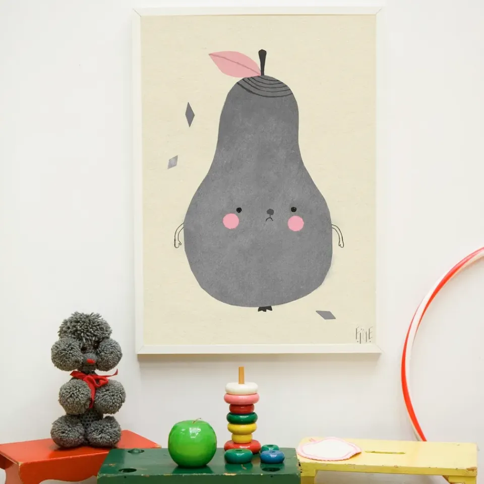 Hot Fine Little Day Pirum Parum poster, 50x70 cm Grey