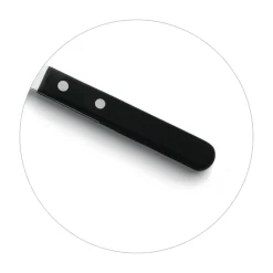 Discount Amefa Pizza grill fork 6-pack, Black Silver-coloured