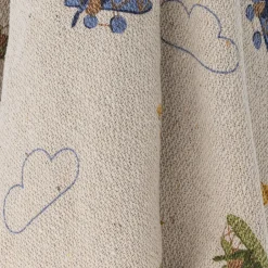 Sale Bloomingville Plain fleece blanket 130x160 cm, Nature White