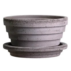 Clearance Bergs Potter Planet Mars flower pot Ø12 cm, Grey