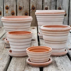 Outlet Bergs Potter Planet Saturn flower pot Ø16 cm, Pink