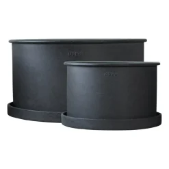 Garden Details & Accessories^DBKD Plant bowl flower pot 2-pack, Black