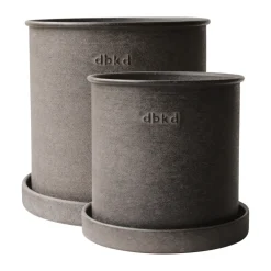 Outlet DBKD Plant pot small 2-pack, Brown