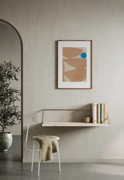 Posters^Paper Collective Planta 01 poster , 50x70 cm BeigeBlueBrown