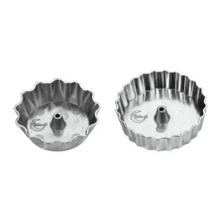 Cookie/Biscuit Cutters & Cake Tins^Plate It Plate-it tartlet molds 2-pack, Steel Silver-coloured