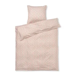Outlet Juna Pleasant bed set 150x210 cm, White-pink PinkWhite