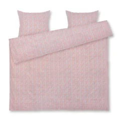 Bed Sets^Juna Pleasantly bedding set 220x220 cm, Light blue-rose BluePink