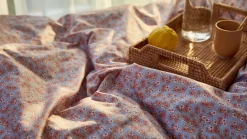 Bed Sets^Juna Pleasantly bedding set 220x220 cm, Light blue-rose BluePink
