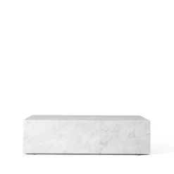 Coffee Tables^Audo Copenhagen Plinth coffee table, , low White
