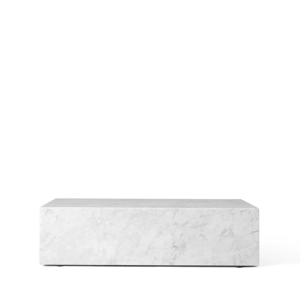 Coffee Tables^Audo Copenhagen Plinth coffee table, , low White
