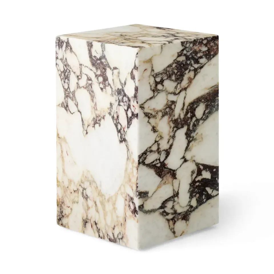 Audo Copenhagen Plinth tall sidetable 30x30x51 cm, rose Multi