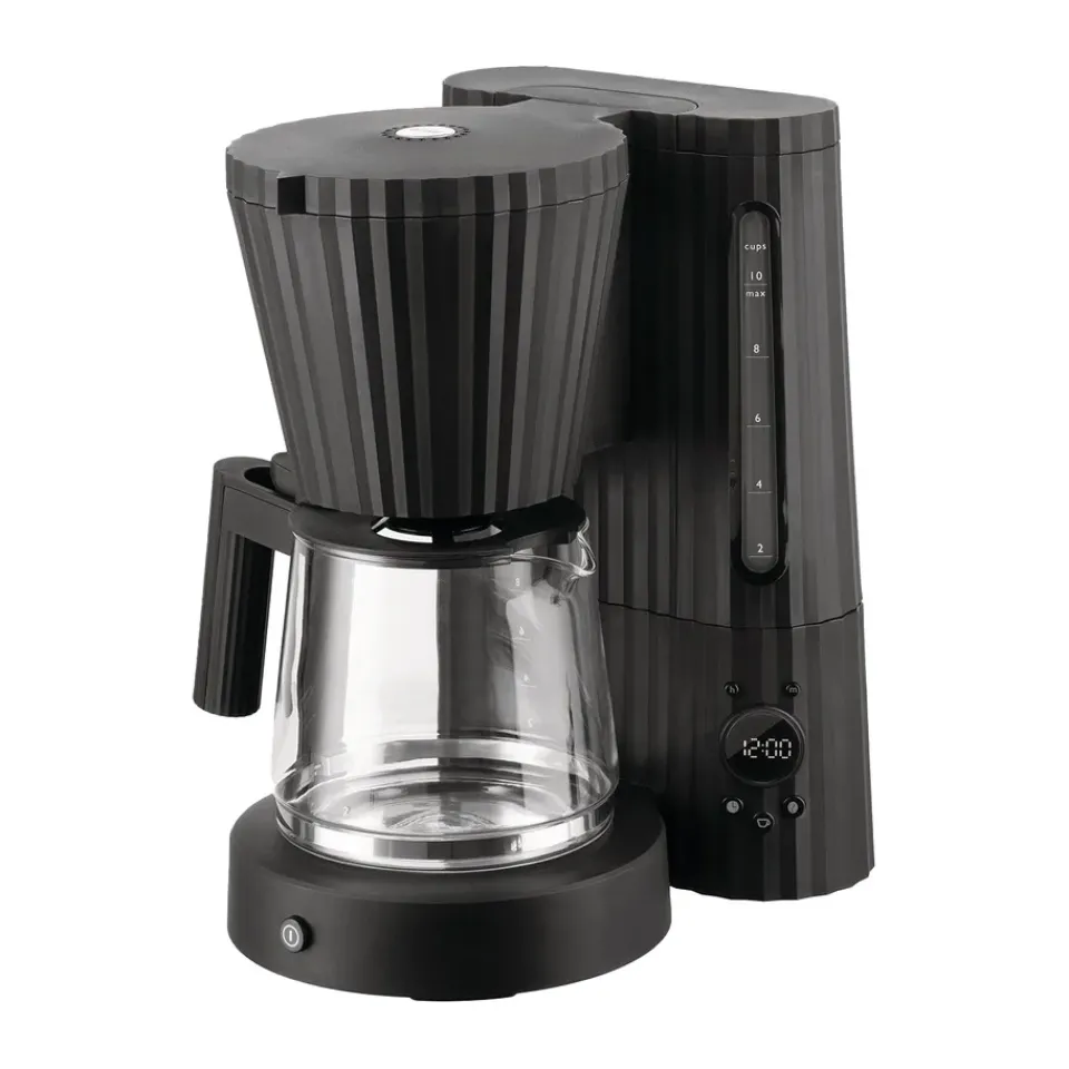 New Alessi Plissé coffee maker, Black