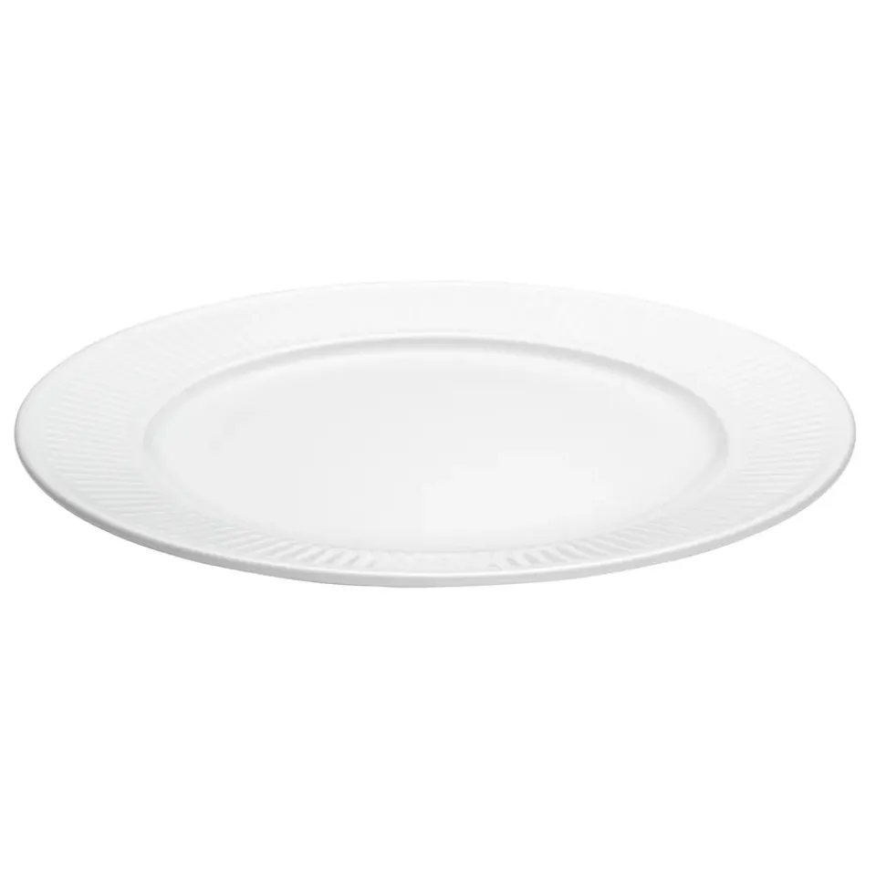 Dinner Plates^Pillivuyt Plissé plate Ø 26 cm, White