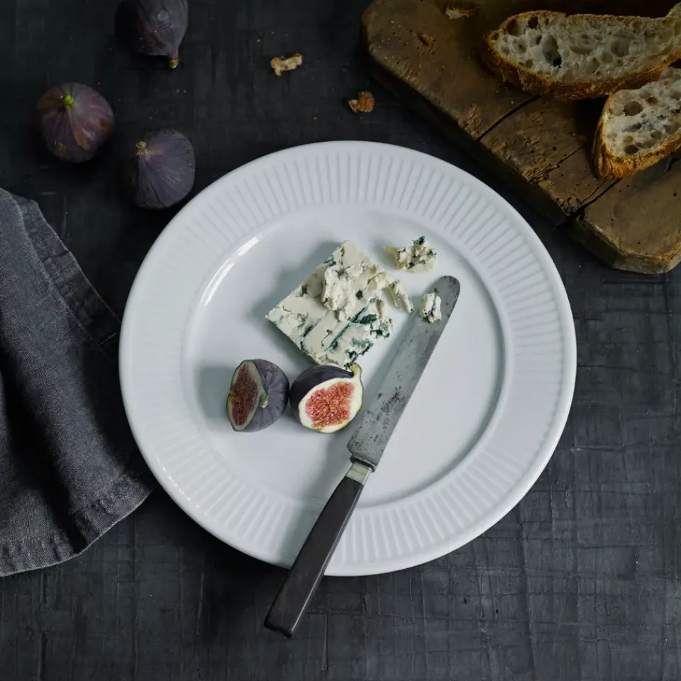 Dinner Plates^Pillivuyt Plissé plate Ø 26 cm, White
