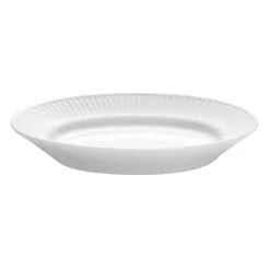 Serving Platters & Dishes^Pillivuyt Plissé saucer to sauce boat, White