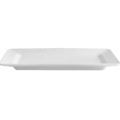 Sale Pillivuyt Plissé saucer 26x14 cm, White