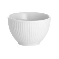 New Pillivuyt Plissé sugar bowl, White