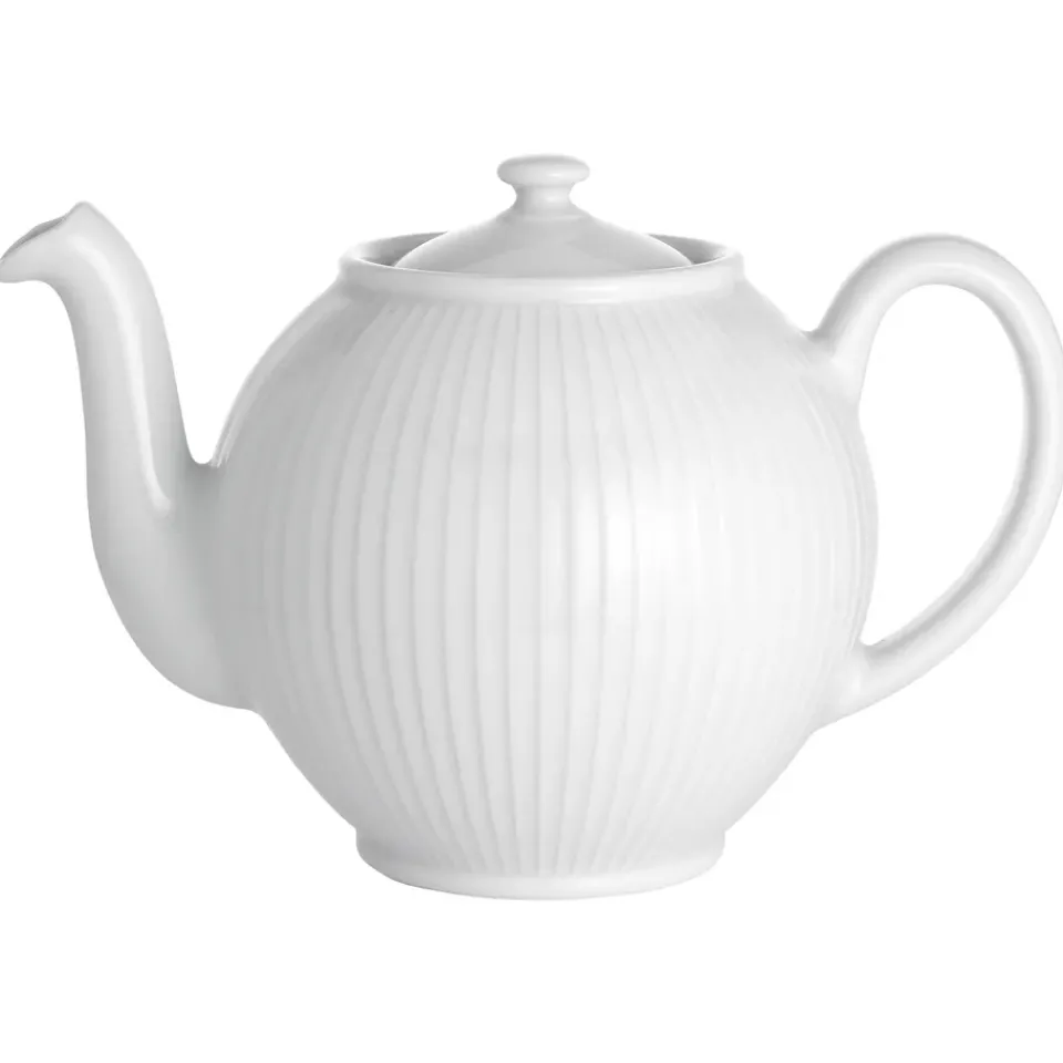 Sale Pillivuyt Plissé teapot 1.5 l, White
