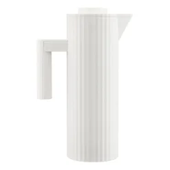 Thermoses^Alessi Plissé thermos jug 1 L, White